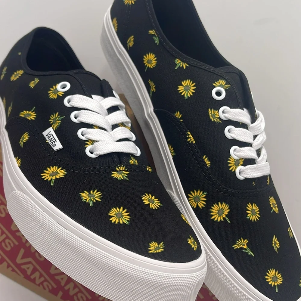 Vans Men’s Black Sneakers with Yellow Floral Print Authentic
Better Nature Black - Picture 6 of 16
